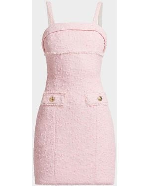 Generation Love Bonnie Sequined Tweed Mini Dress - Pink