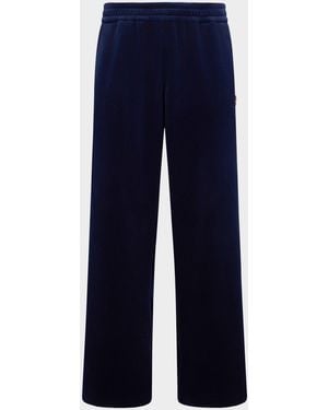 Moose Knuckles Apos;S Preston Velour Sweatpants - Blue