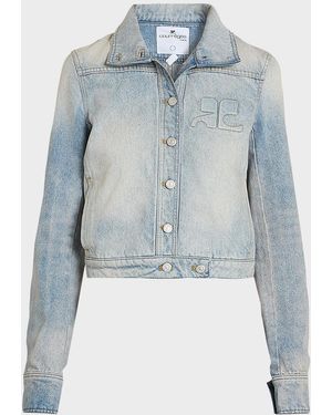 Courreges Reedition Denim Jacket - Blue