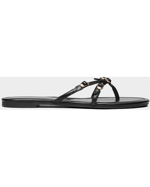 Marc Jacobs The Leather Kiki Thong Sandals - White