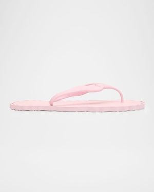 Zimmermann Seafoam Thong Sandals - Pink