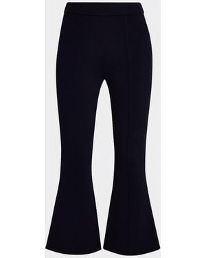 3.1 Phillip Lim Pull-On Crop Kick-Flare Pants - Blue