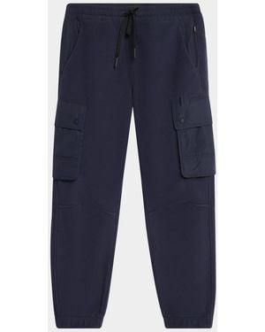 Moncler Apos;S Drawstring Cargo Pants - Blue