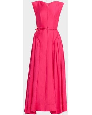 open lace back dress Acler Fairfield Maxi Dress in STORM GREEN  Frolic Girls
