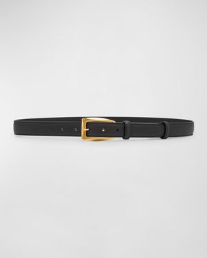 The Row Art Deco Leather Belt - Multicolor