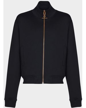 Balmain Apos;S T-Bar Neoprene Track Jacket - Blue