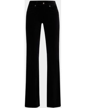 Ramy Brook Kyle Velvet Flare Pants - Black