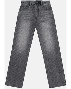 RTA Apos;S Curva Ultra Jonas Straight-Leg Jeans - Gray
