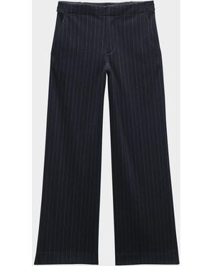 Rag & Bone Irina Tailored Ponte Pants - Blue