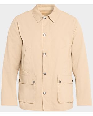 Vince Apos;S Lightweight Barn Jacket - Natural