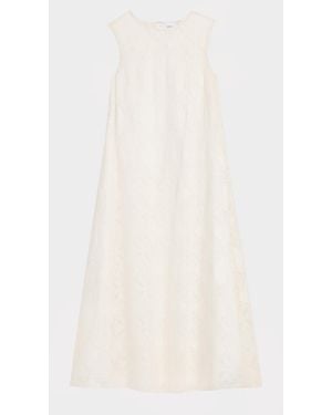 MISA Los Angles Sylvie Crochet Maxi Dress - Natural