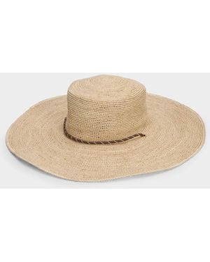 Rag & Bone Frankie Boater Hat - Natural