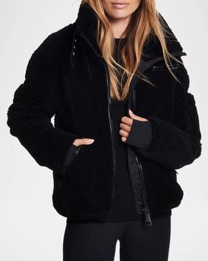 Sam. Denver Sherpa Jacket - Black