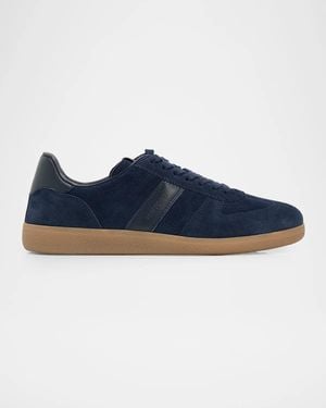 Tom Ford Apos;S Suede T Low-Top Sneakers - Blue