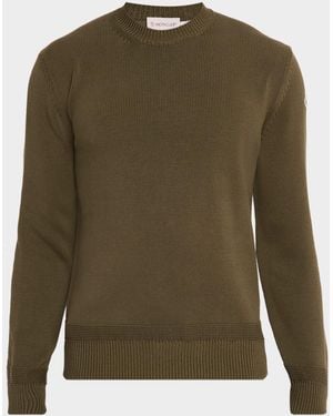 Moncler Apos;S Knit Crewneck Sweater - Green