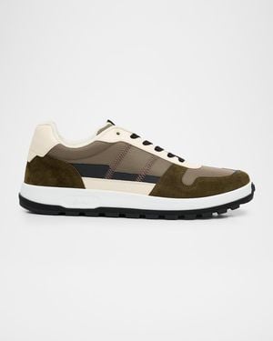 Brioni Apos;S Crossing Low-Top Sneakers - Gray