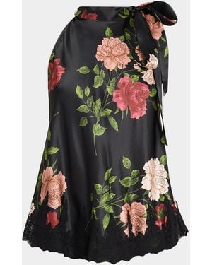 Johnny Was Marikka Floral-Print Halter Top - Green