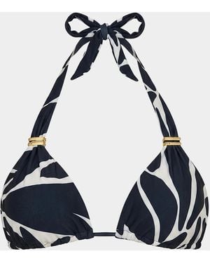 ViX Bia Tube Triangle Bikini Top - Blue