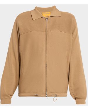 Guest In Residence Windbreaker Knit Jacket - Natural