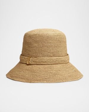 Rag & Bone Lela Rollable Bucket Hat in Brown | Lyst