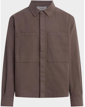 Hudson Jeans Apos;S Denim Overshirt - Brown