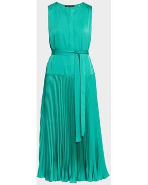 Kobi Halperin Maxine Sleeveless Accordion Pleated Midi Dress - Multicolor