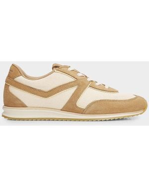 Rag & Bone Retro Colorblock Runner Sneakers - Natural