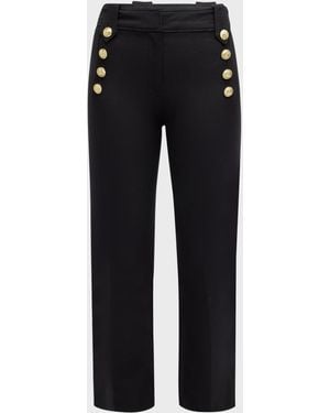 10 Crosby Derek Lam Robertson Cropped Flare - Black