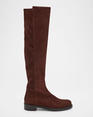 Stuart Weitzman 5050 Gisele Over The Knee Boots - Brown