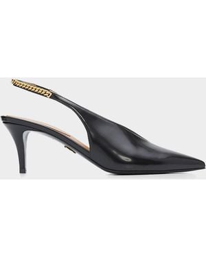 Stella McCartney 65Mm Falabella Slingback Pumps - Black