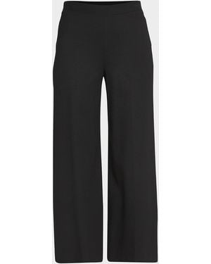 Rosetta Getty Cropped Flare Pants - White