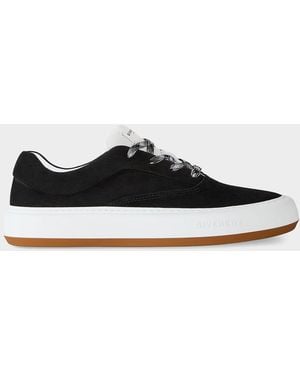Givenchy New City Suede Low-Top Sneakers - Black