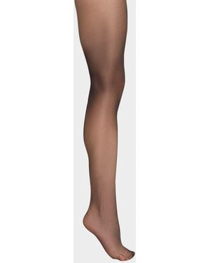 Commando Essential Control Sheer Microfiber Tights - White