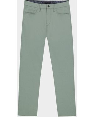 Robert Graham Apos;S Grady Five-Pocket Pants - Green