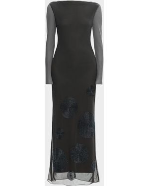 Significant Other Chelsea Beaded Maxi Dress - Black