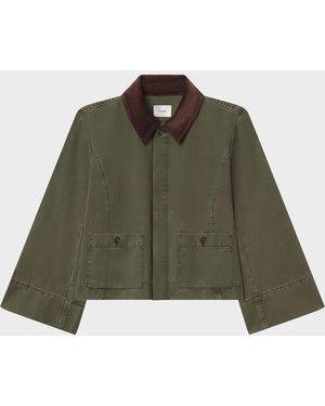 FRAME The Mini Swing Jacket - Green