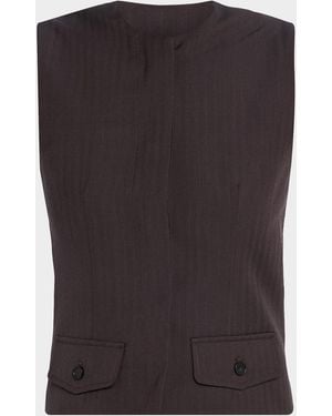Wynn Hamlyn Tailored Vest - Black