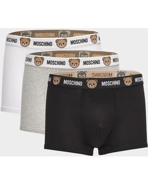 Moschino Apos;S 3-Pack New Bear Stretch Jersey Briefs - Multicolor