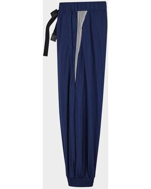 Y-3 Apos;S 3-Stripes Nylon Pants - Blue