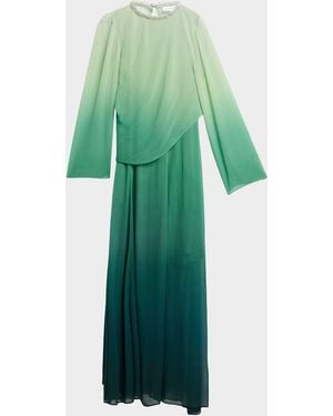 Acler Forever Young Bridle Maxi Dress - Green