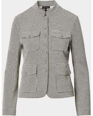 Rag & Bone Mercer Ponte Blazer - Gray