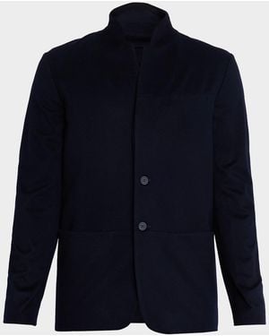 Sease Apos;S Ellen 2.0 Virgin Wool-Cashmere Blazer - Blue