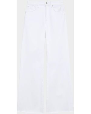 Anine Bing Wyatt Flare Jeans - White