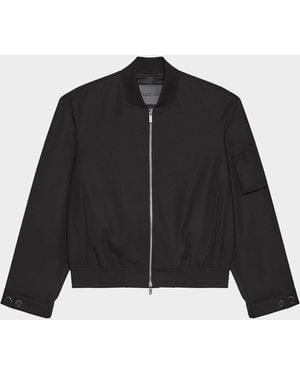 Helmut Lang Apos;S Hl001 Wool Bomber Jacket - Black