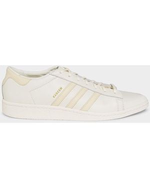 Y-3 X Willy Chavarria & Apos;S Leather Dress Sneakers - Natural