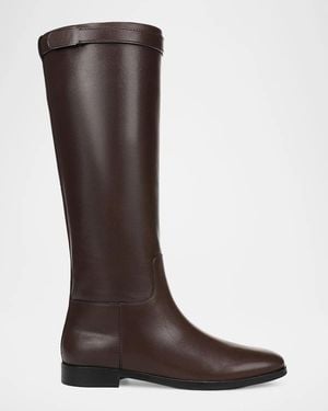 Vince Margaret Ii Leather Knee-High Riding Boots - Brown