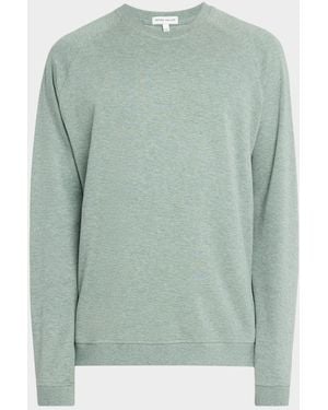 Peter Millar Crown Comfort Knit Crewneck Sweatshirt - Green