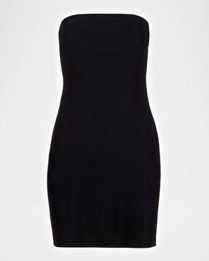 Commando Strapless Microfiber Mini Slip - Black