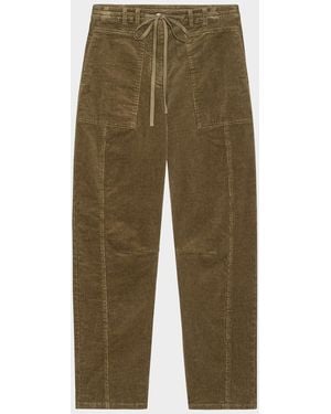 Rails Lunar Corduroy Cropped Pants - Green