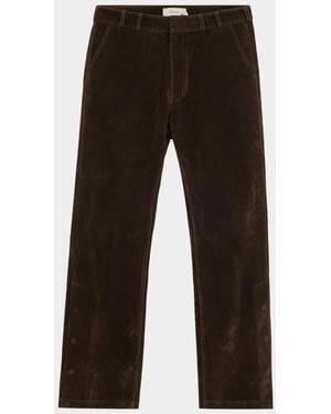 Hudson Jeans Apos;S Walker Faux-Suede Pants - Black